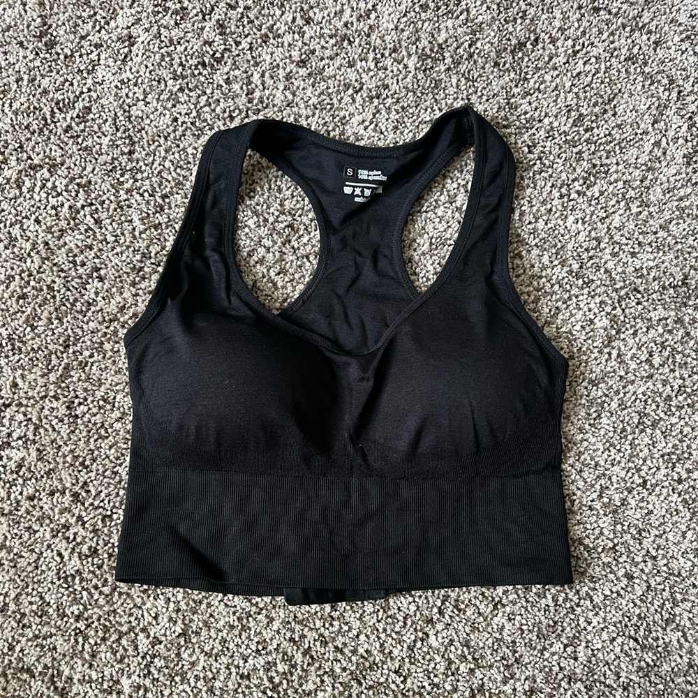 Longline sports bra/crop top